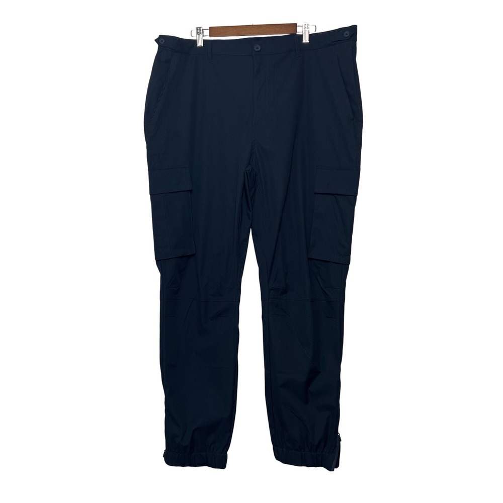 Tretorn Sweden Cargo Pants Navy‎ Lightweight Travel Hiking Zip Ankle 40/32 NWT